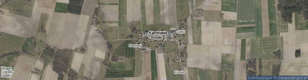 Zdjęcie satelitarne Kamińskie Ocioski ul.
